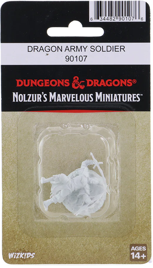 Dungeons & Dragons: Nolzurs Marvelous Miniatures: Dragon Army Soldier 90107